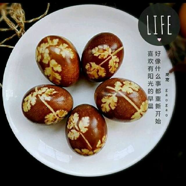 花样茶叶蛋,营养美味又好看,看一遍就会做!