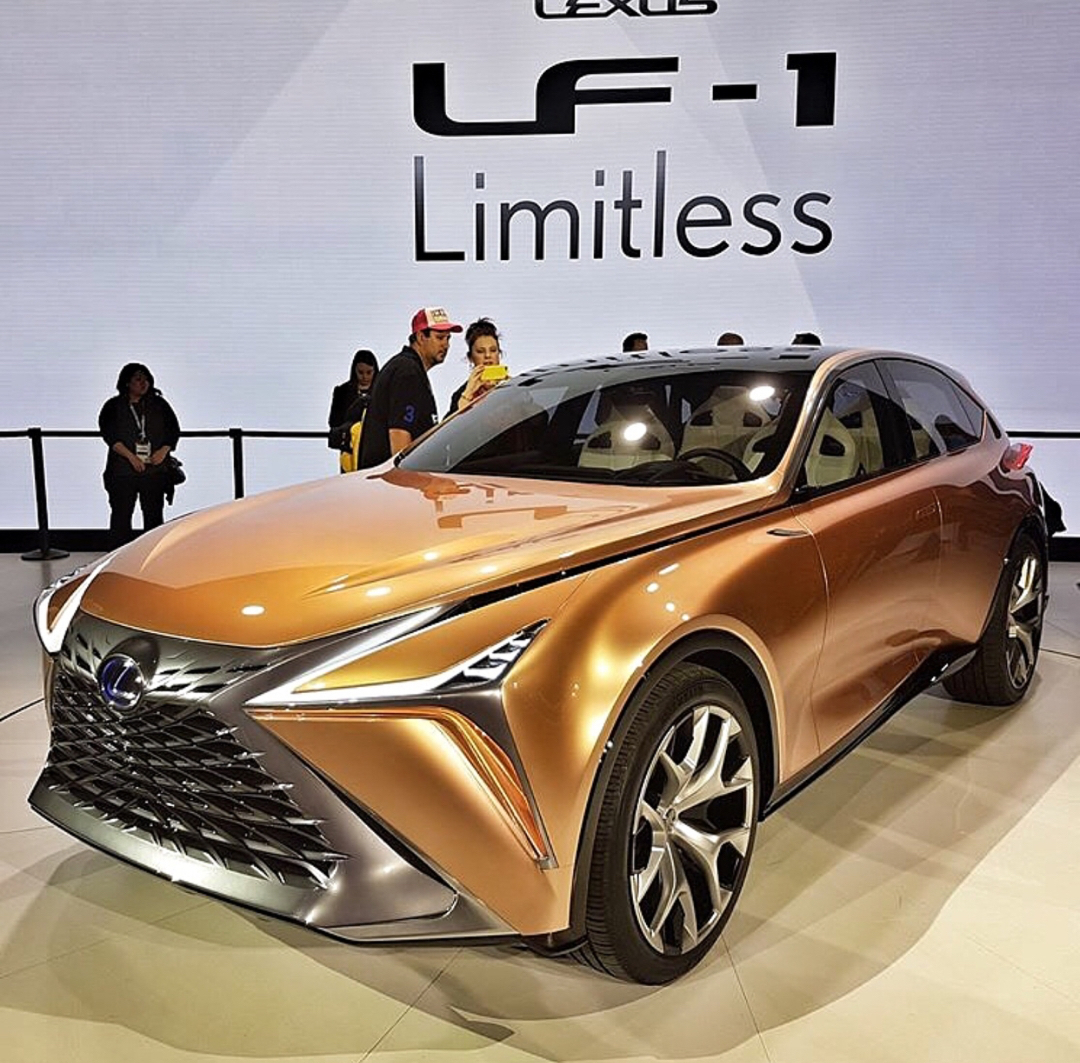 什么才是科技感?雷克萨斯lf-1展示划时代车型