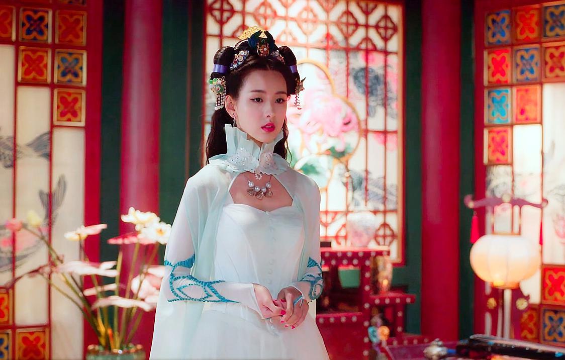 陈都灵《鸣鸿传》一组精美剧照,古装扮相的她你喜欢吗?