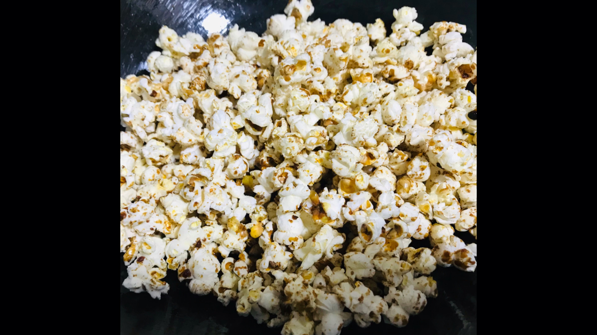 自己在家炸爆米花 好吃又省钱 没有添加剂 哈哈