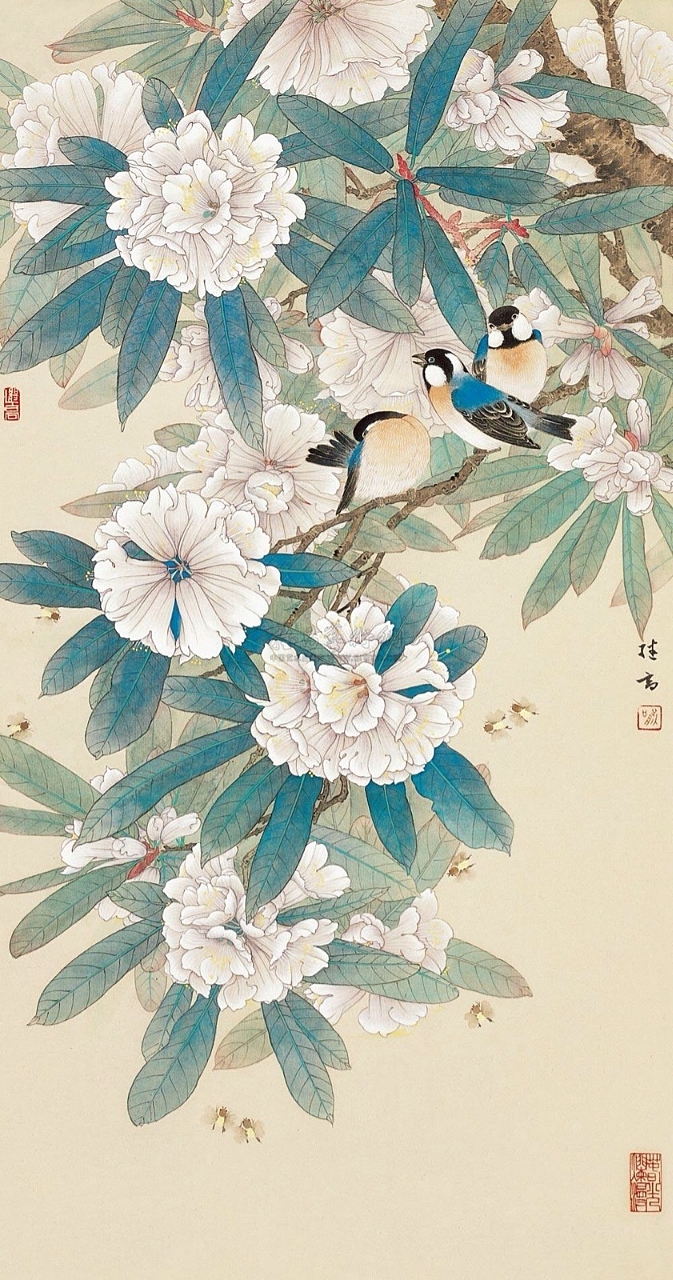 带你领略非同寻常的国画,工笔大师喻继高作品60幅合集中篇