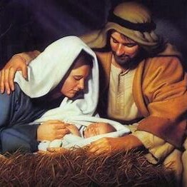 有一子赐给我们,有一婴孩为我们而生,快看马槽里的圣婴.