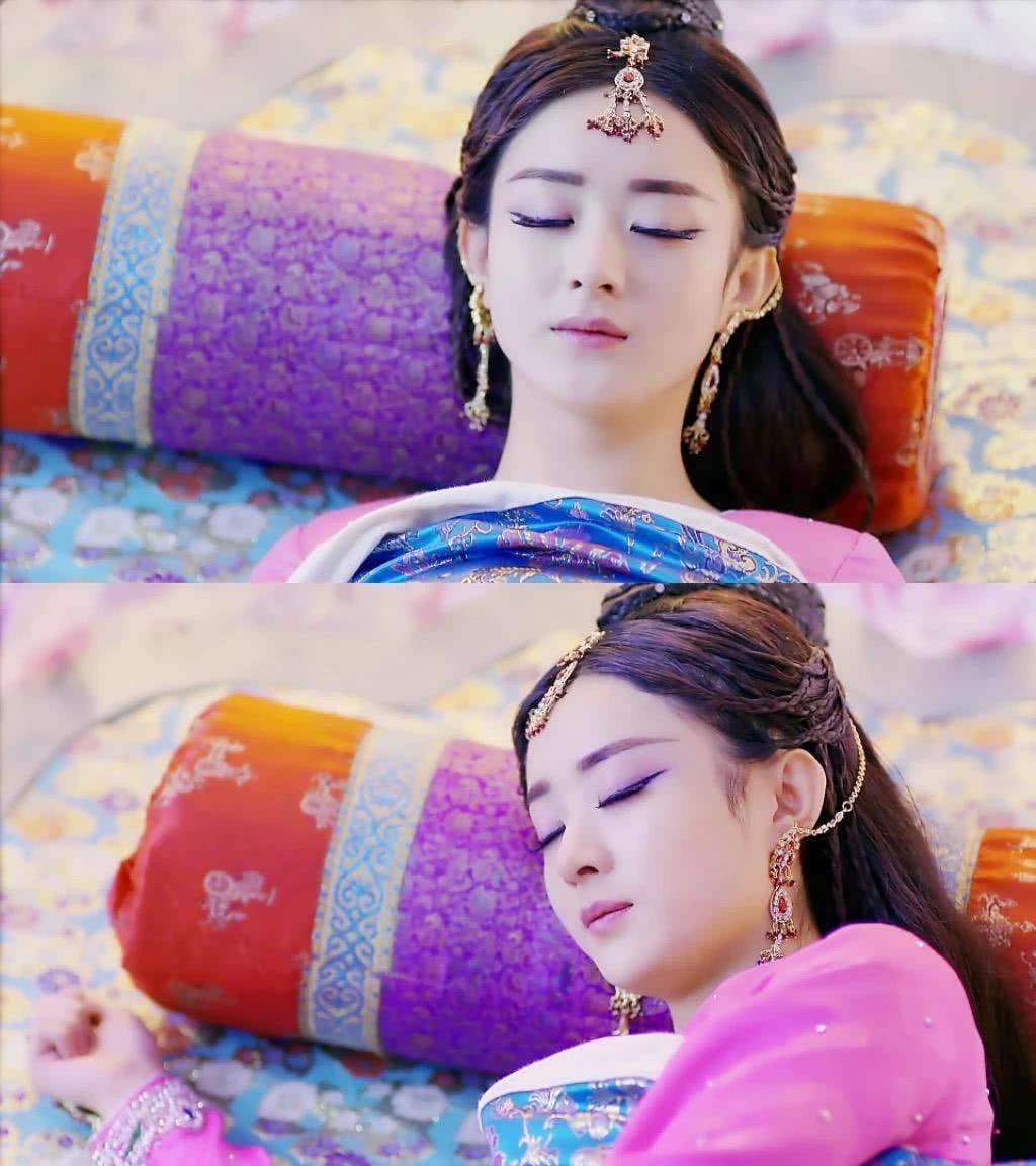 赵丽颖古装最美的一部作品,就算浓妆艳抹也如此动人