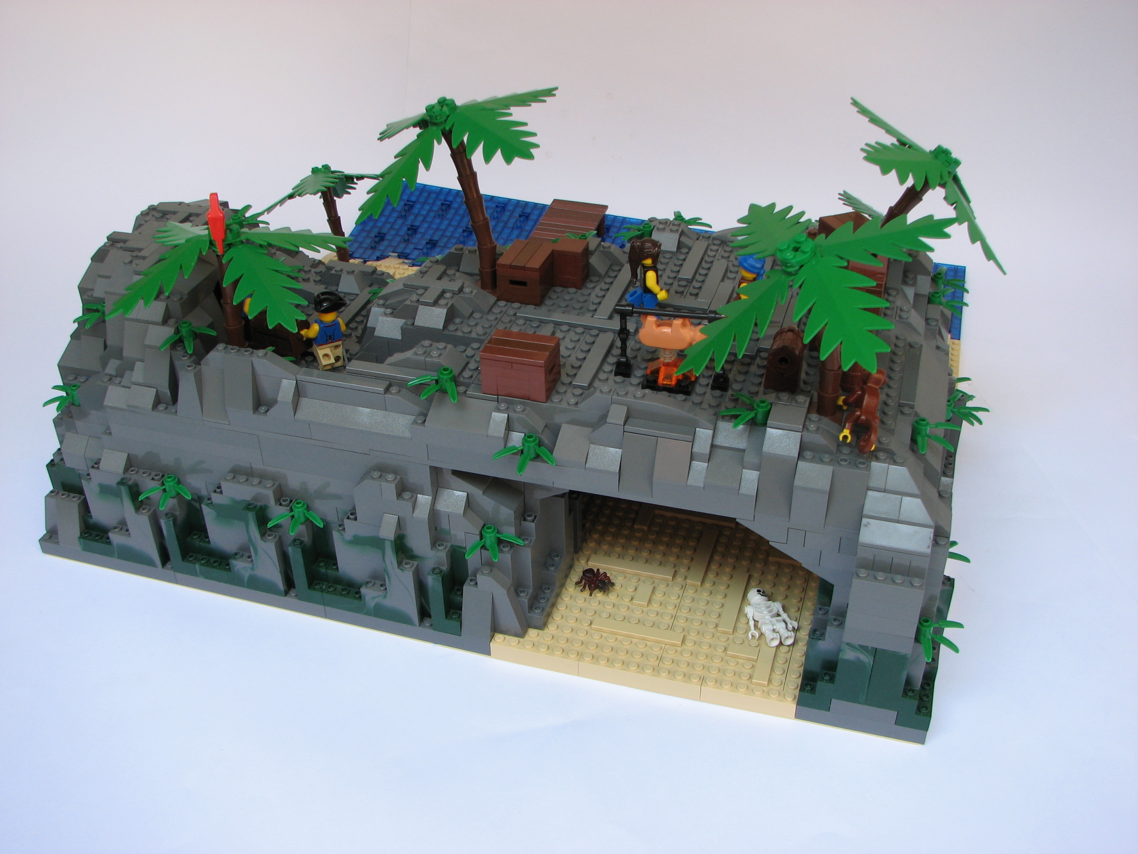 一起看乐高——moc,场景系列之海盗