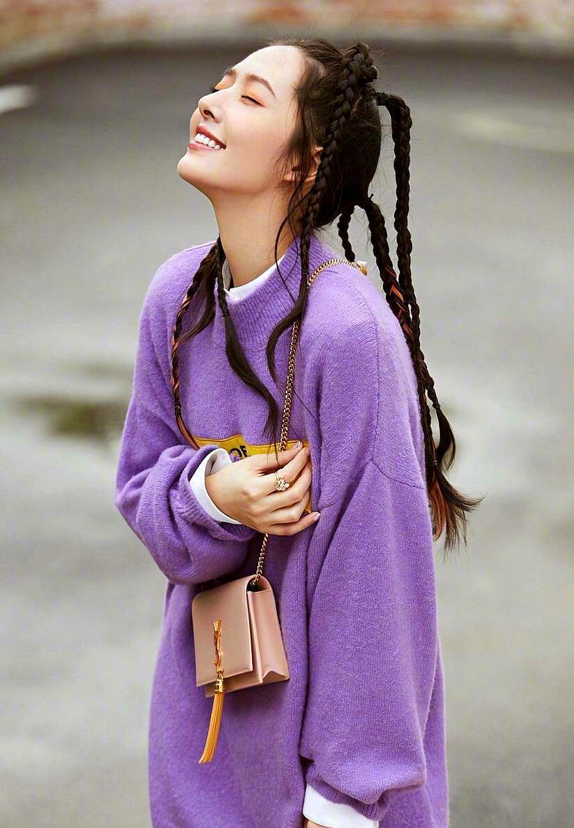 五位女星"脏辫"发型大对比,以为迪丽热巴第一,不料输给了她!