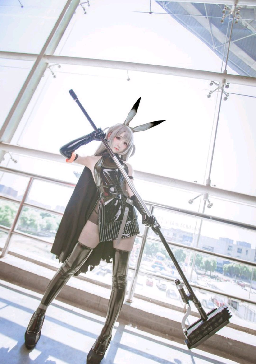 让杜海涛难忘的兔女郎王者荣耀cosplay,拿出来给网友秀一波