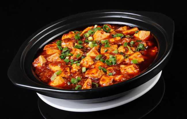 具有四川特色风味的麻婆豆腐,真是超好吃,你吃过么