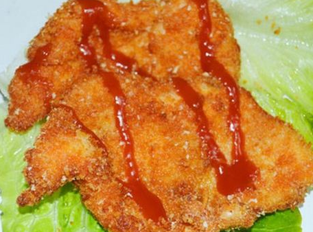 大脸鸡排一个10元!花6块钱买块肉,3分钟教会你做"酥脆"炸鸡排