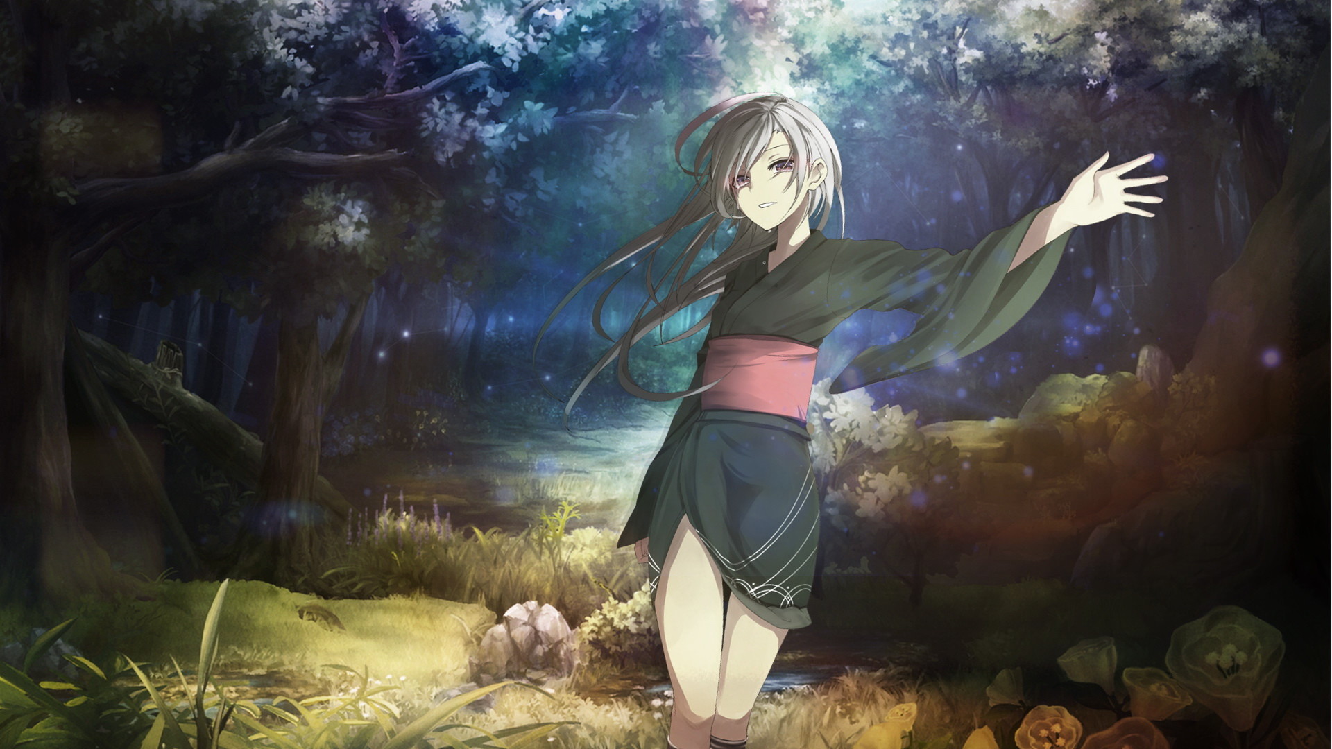 高清动漫壁纸:闹铃响了,我很失落,因为我的梦到时间了