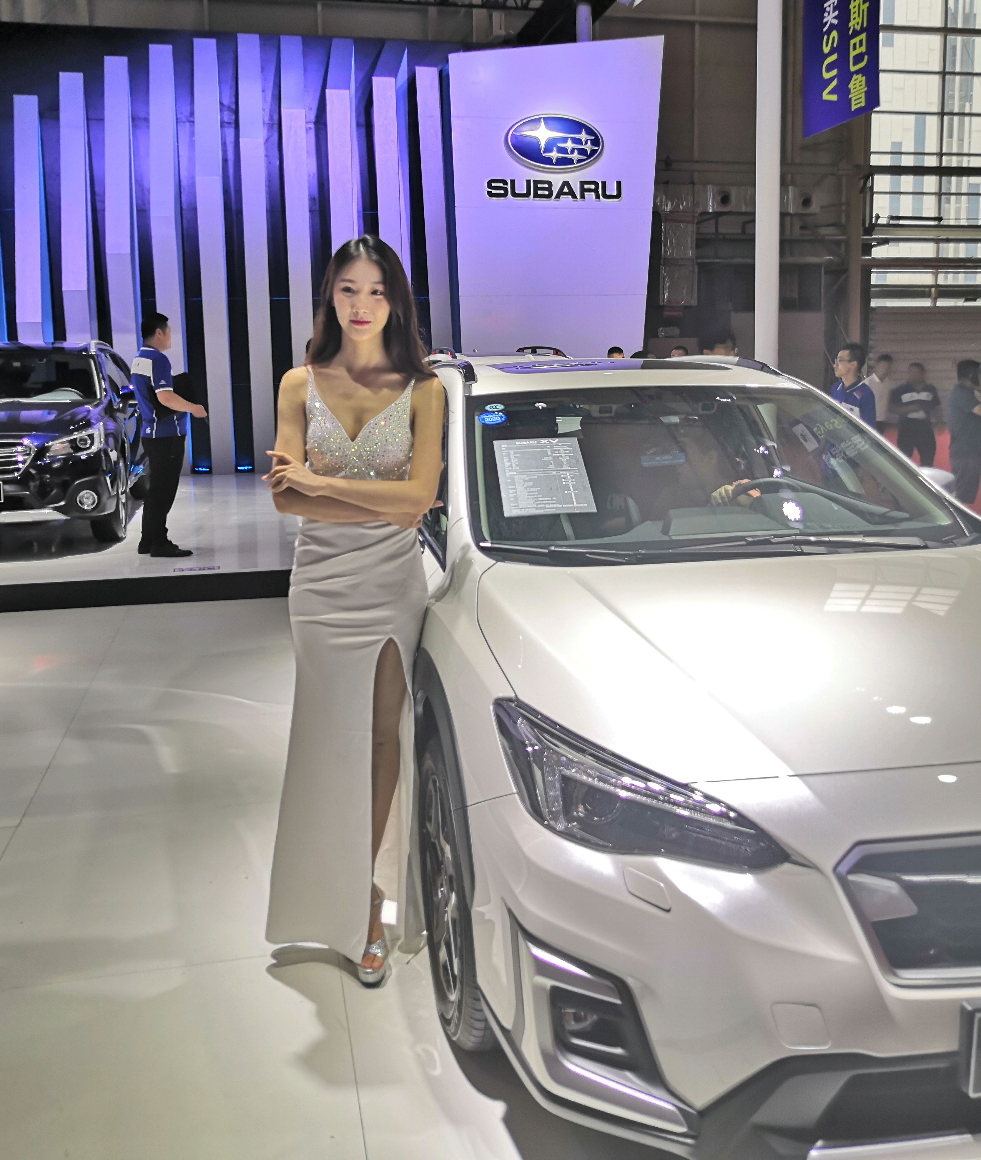 2019大连国际车展车模风采