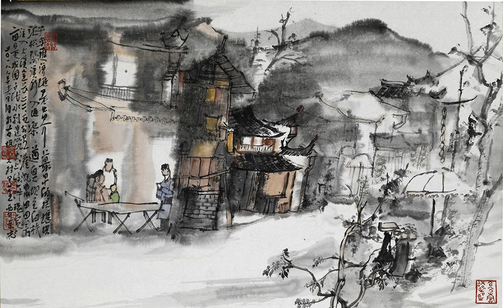 大胆下笔,谨慎收拾|贾荣志的山水画写生观