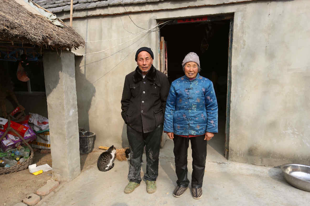 春节老人们没有其他心愿 只想孩子们回家过年