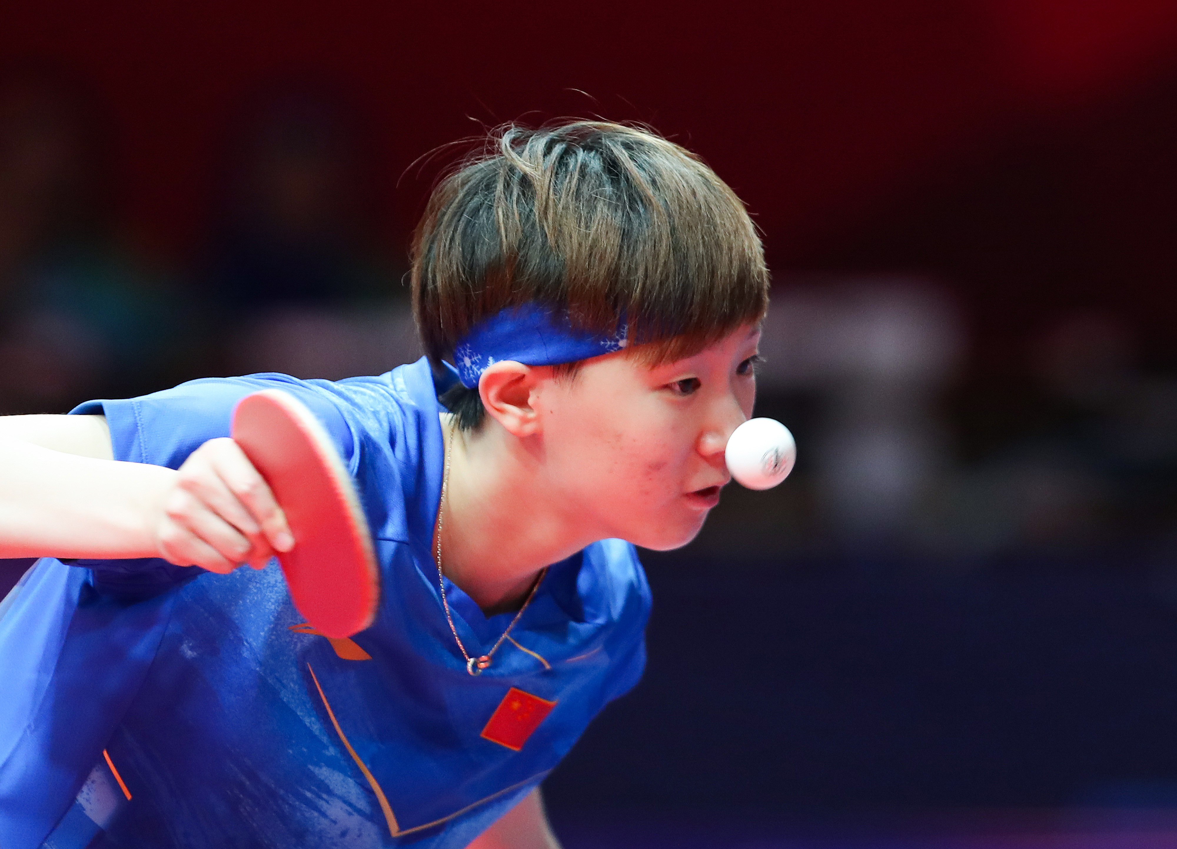 乒乓球——王曼昱夺得女单冠军(14)