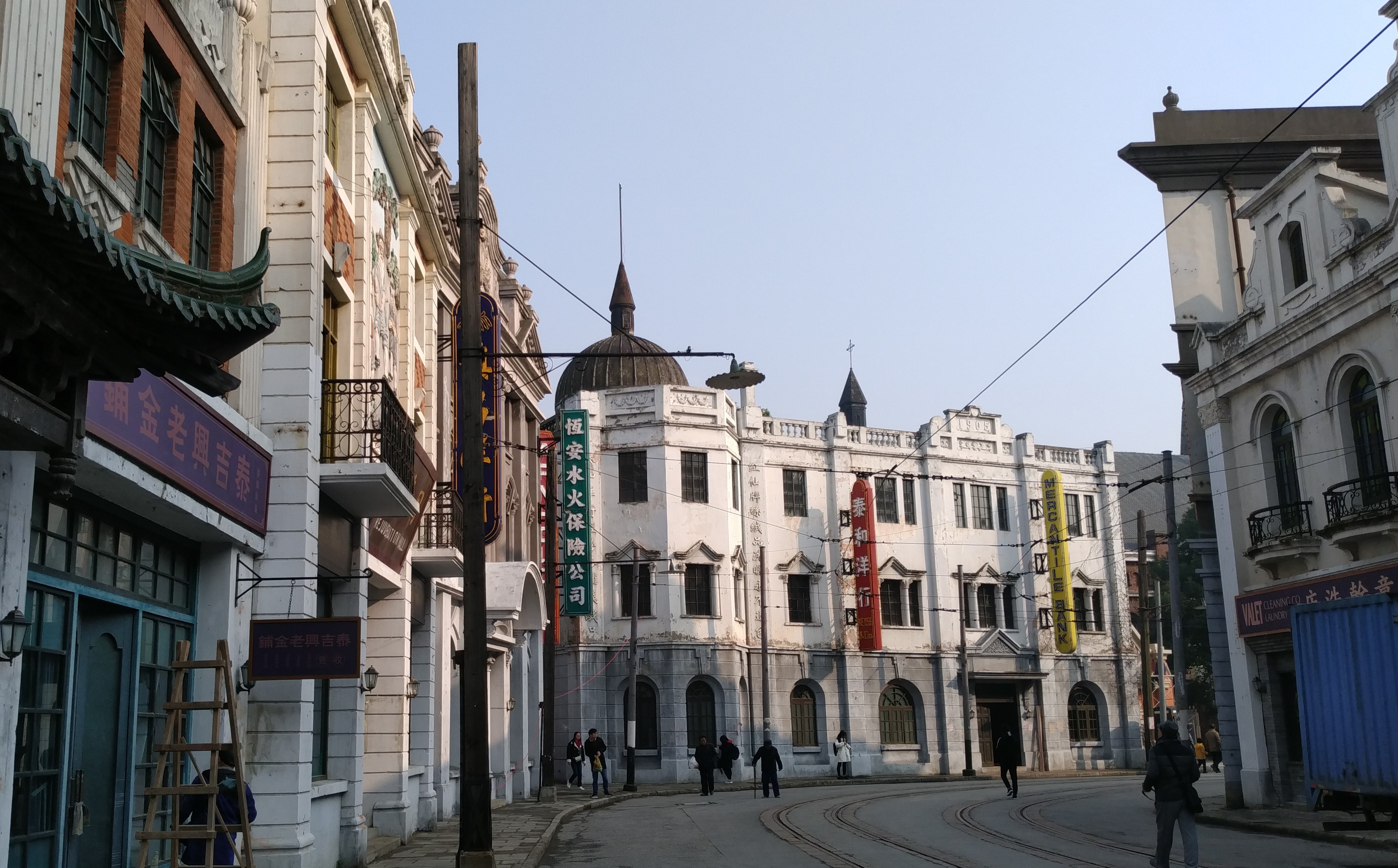 距离市中心30公里上海影视乐园:2019年春节充分展示老上海的风情