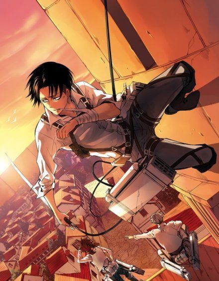 利威尔兵长,一身充满洁癖又实力超强的男人,身高不过一米六五