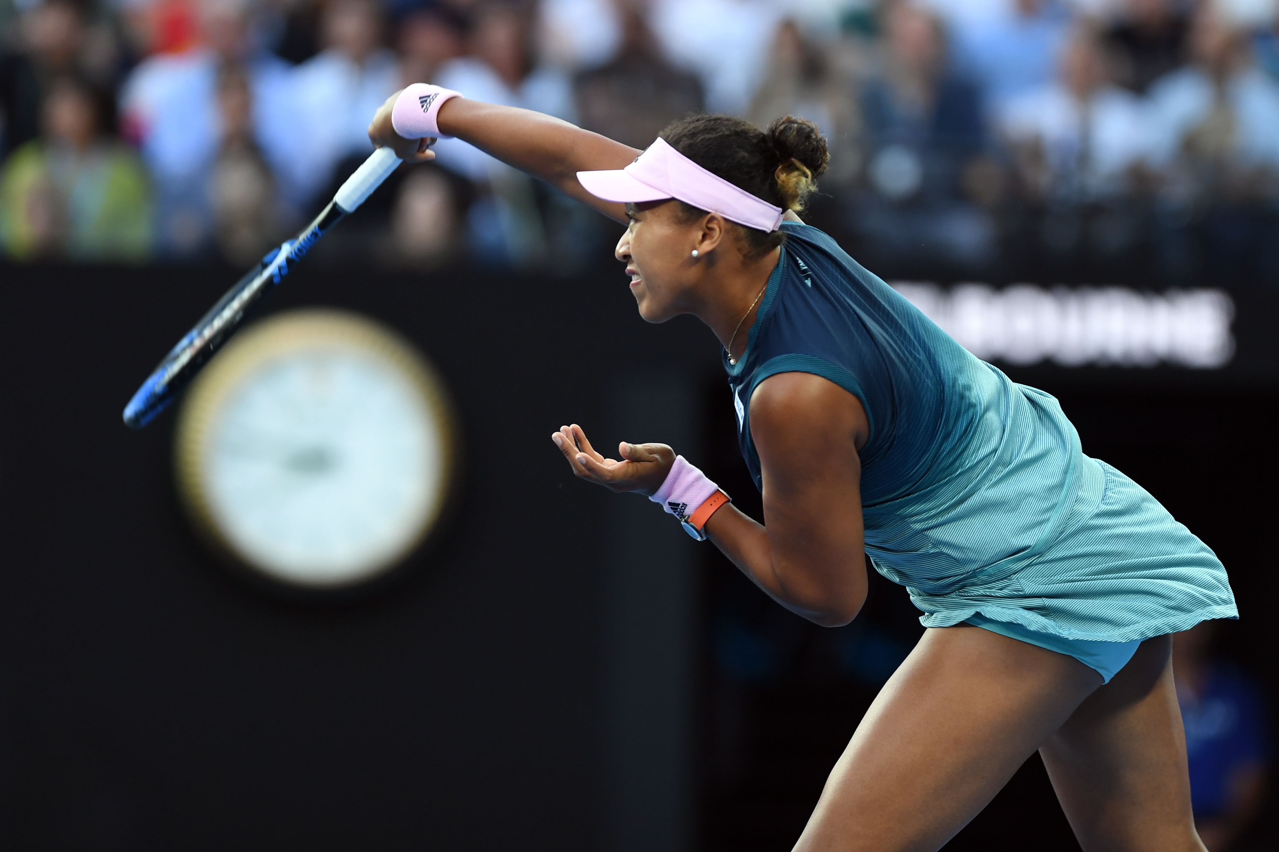 新华社照片,外代,2019年1月27日    (外代二线)网球——澳网:大坂直美