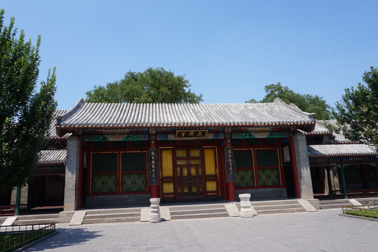 玉澜堂原是光绪皇帝的寝宫