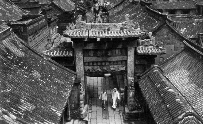 老照片:1920年代的山东泰安风貌
