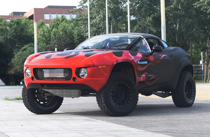 外形设计大方,rally fighter具有超高的运动范