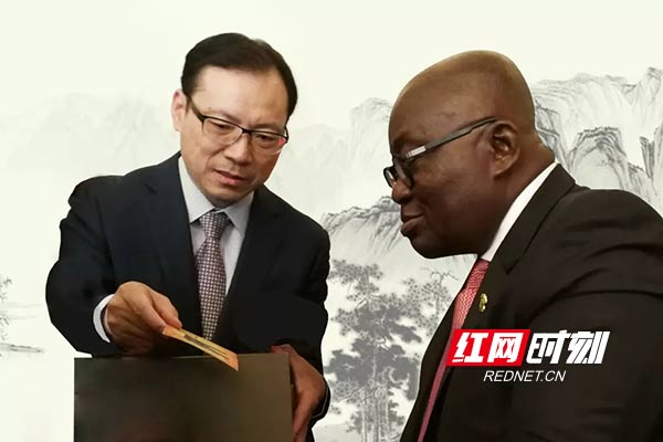 湘非大发展丨加纳总统:希望能看到更多三一设备