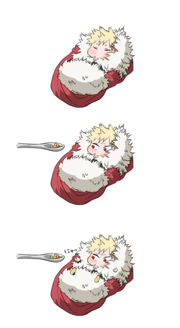 我的英雄学院:萌系爆豪胜己——可爱不是我本意