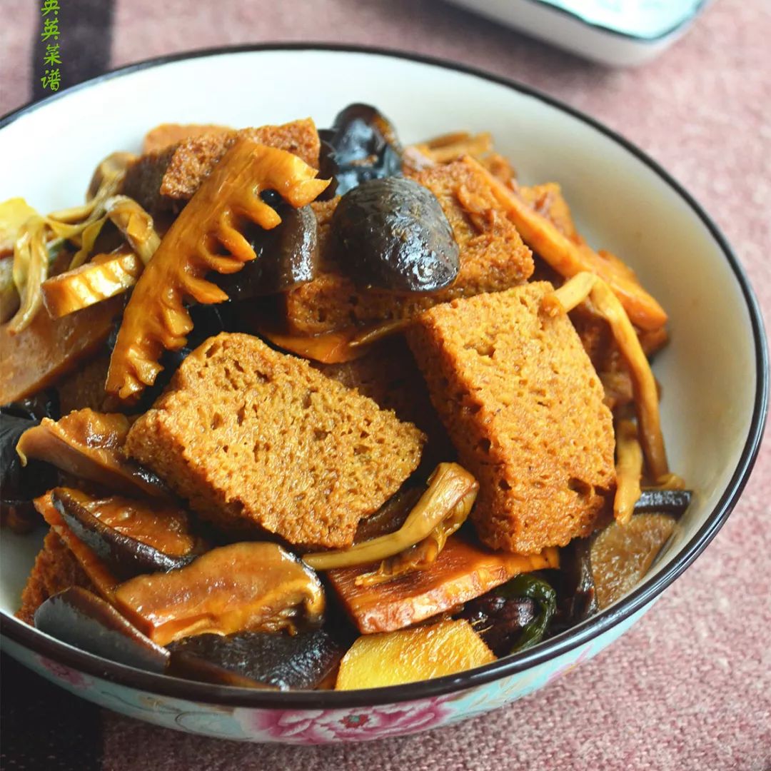 五香烤麸:入口软糯,香味浓醇!