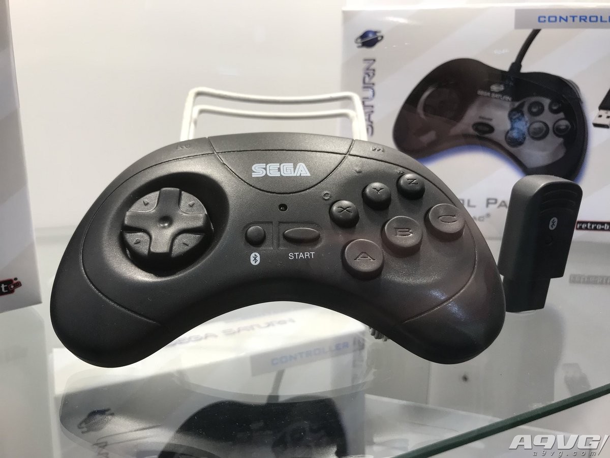 retro-bit公开sega官方授权md,ss与dc手柄产品
