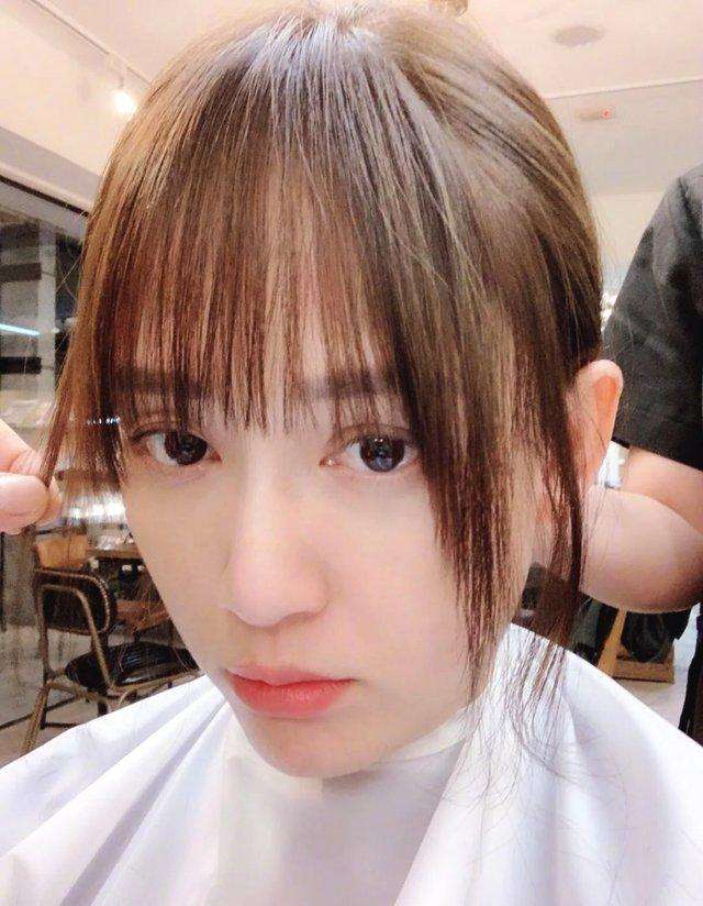 看到陈乔恩的齐刘海后,网友:判若两人