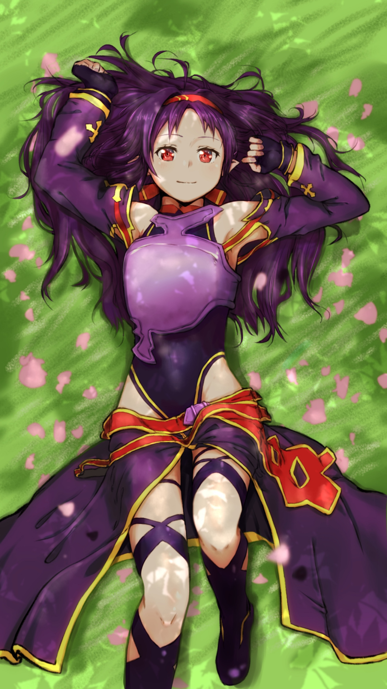 动漫壁纸:《刀剑神域》第七卷《圣母圣咏》绝剑优纪