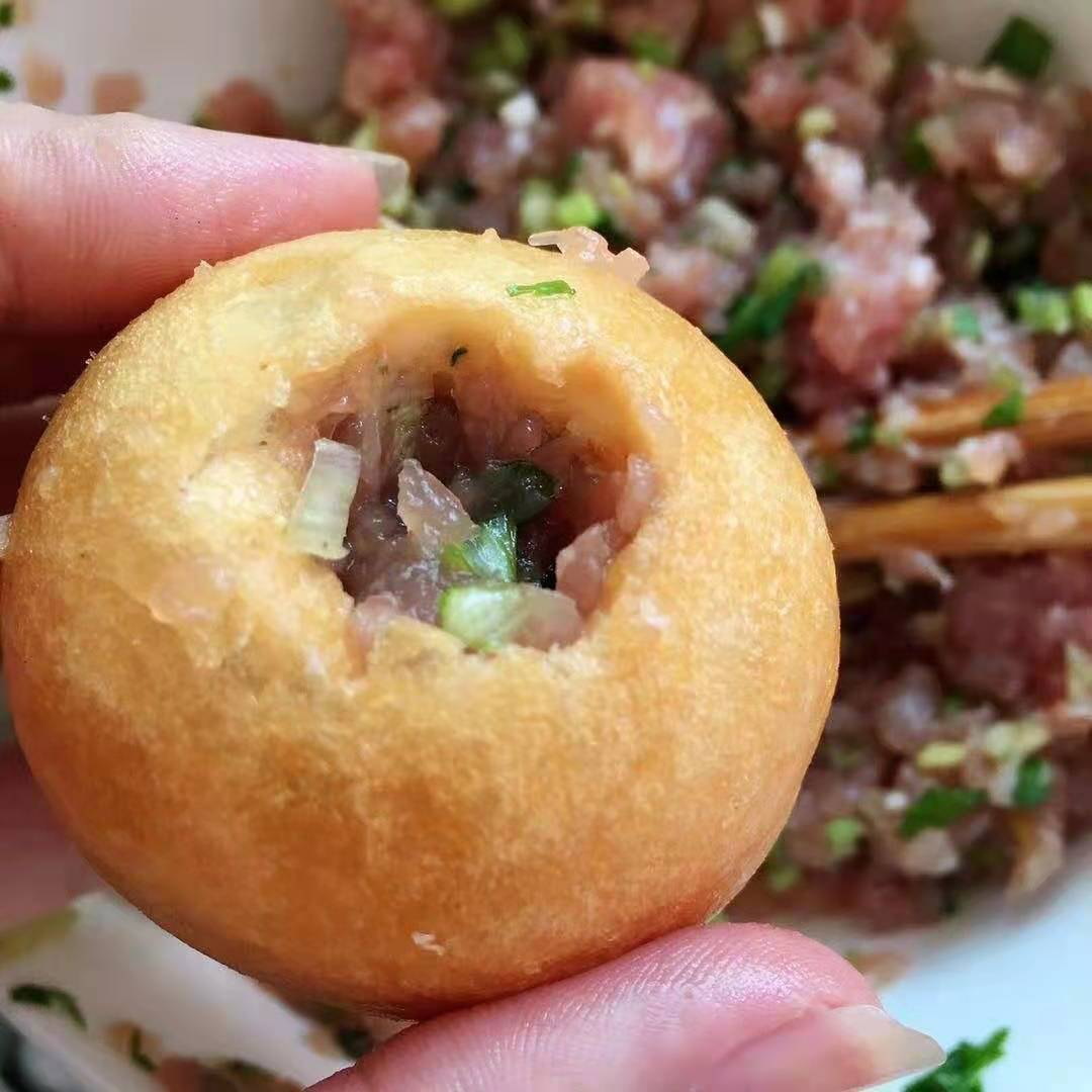 正宗油面筋塞肉,不一样的吃法,家人都爱吃呦!