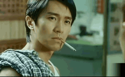 香港男星抽烟姿势,图一痞气,图二无人超越,图四大家都是这姿势
