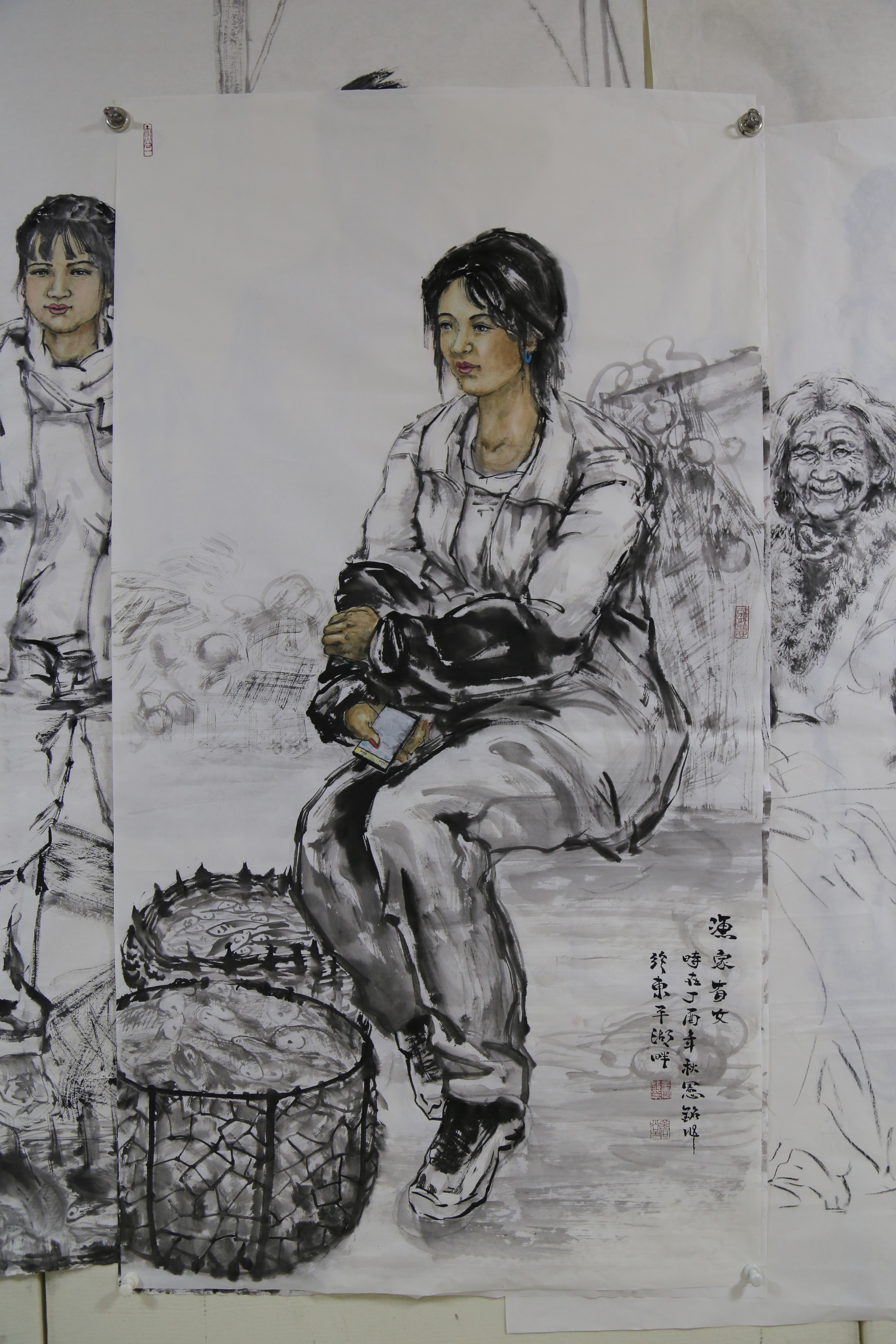 辛宪铭|水墨人物作品欣赏