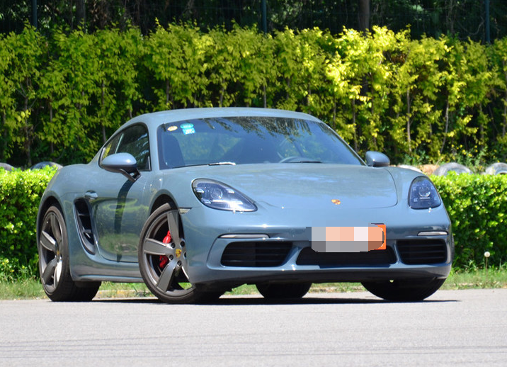 动人的颜值,保时捷718 caymangts2.5t,偏向于年轻化的设计