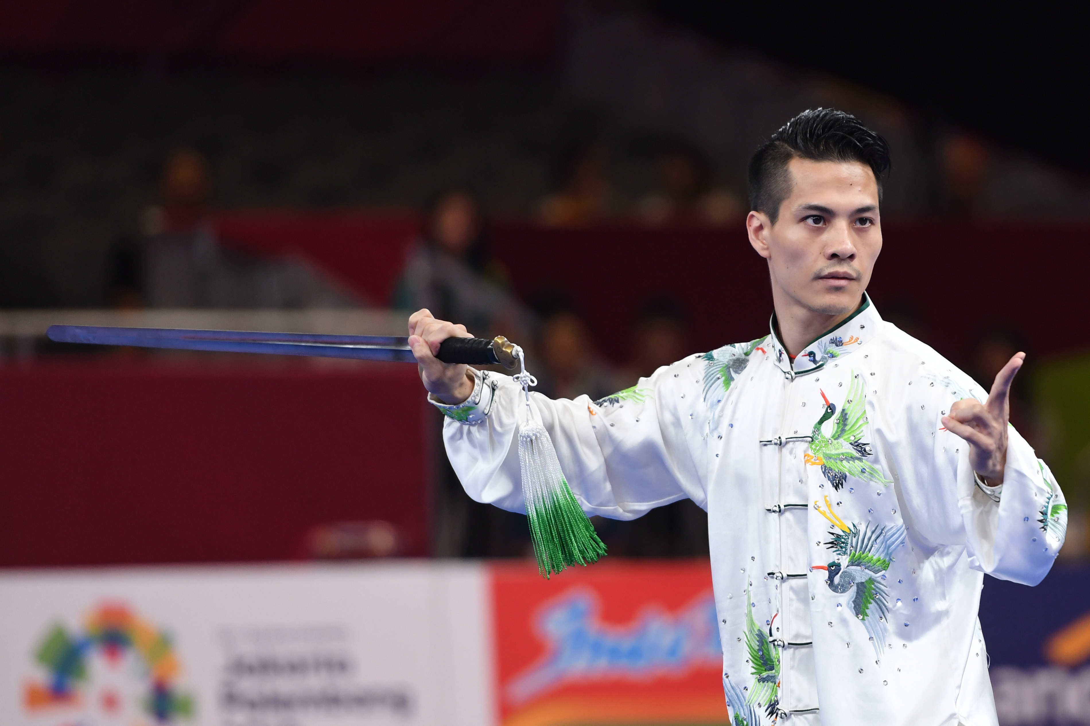 武术——男子太极拳太极剑全能:陈洲理夺冠(1)