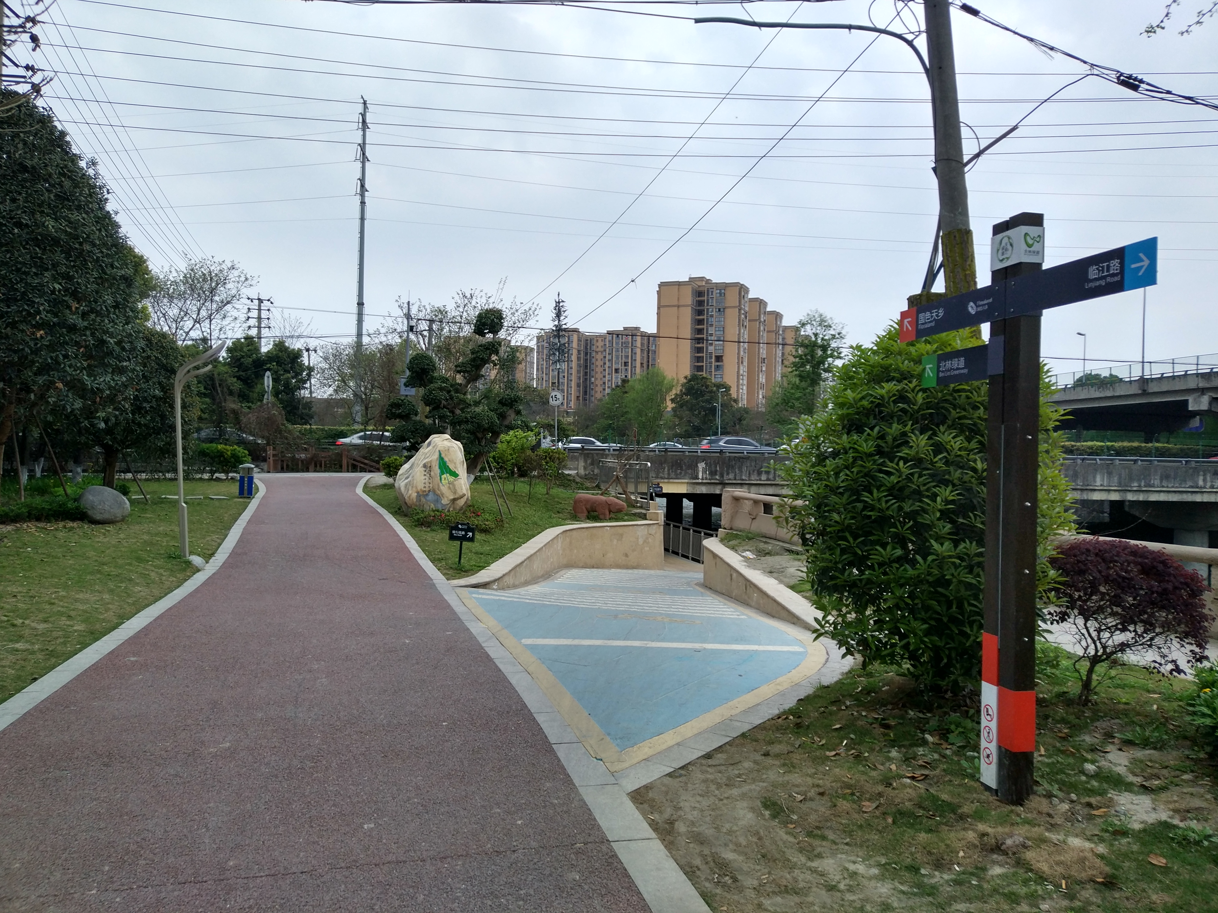 骑游巴蜀之温江江安河绿道