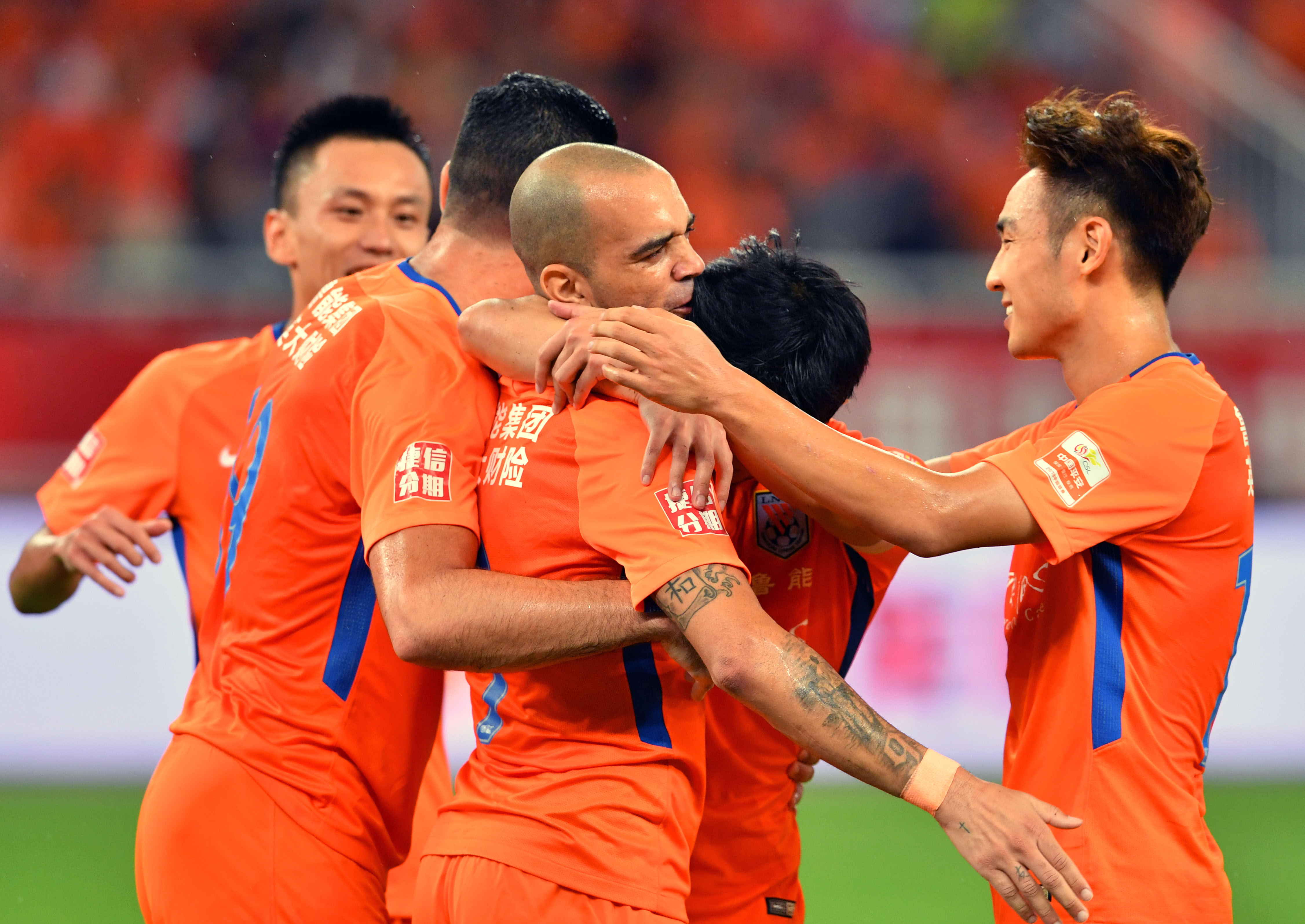 足球丨中超:山东鲁能泰山战胜河北华夏幸福