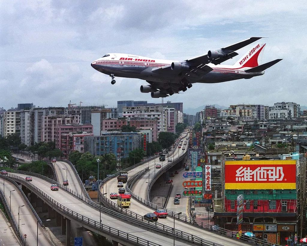 高大上的香港机场,竟然曾是世界最危险机场