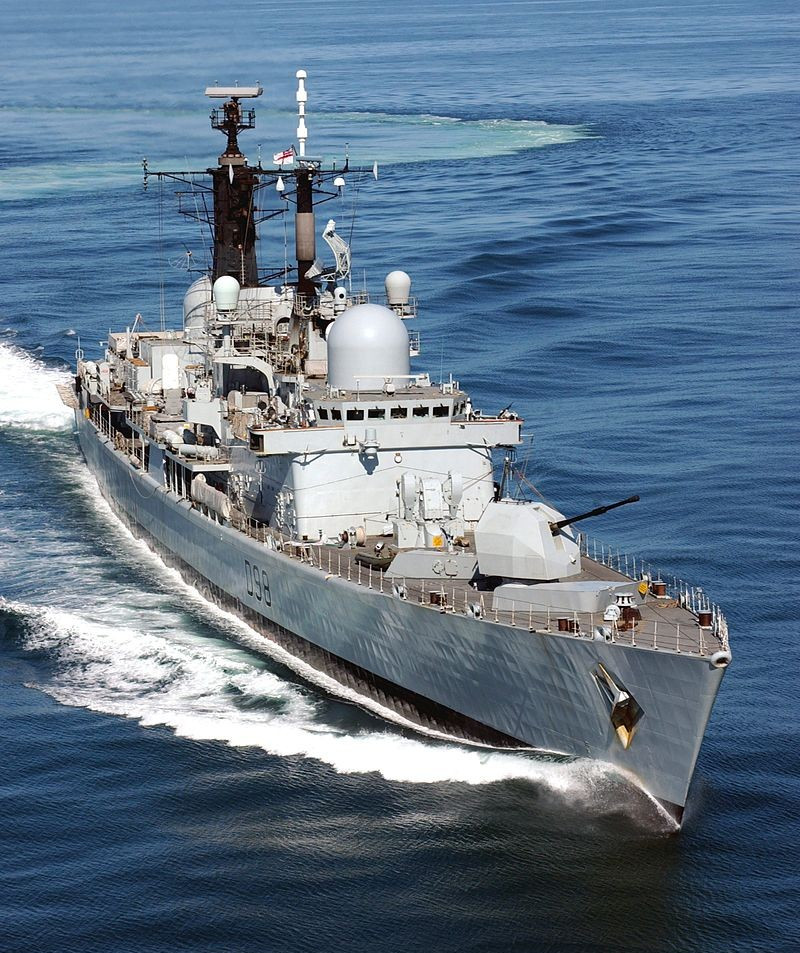 42型导弹驱逐舰,又称"谢菲尔德"级驱逐舰,是英国皇家海军于1970年代