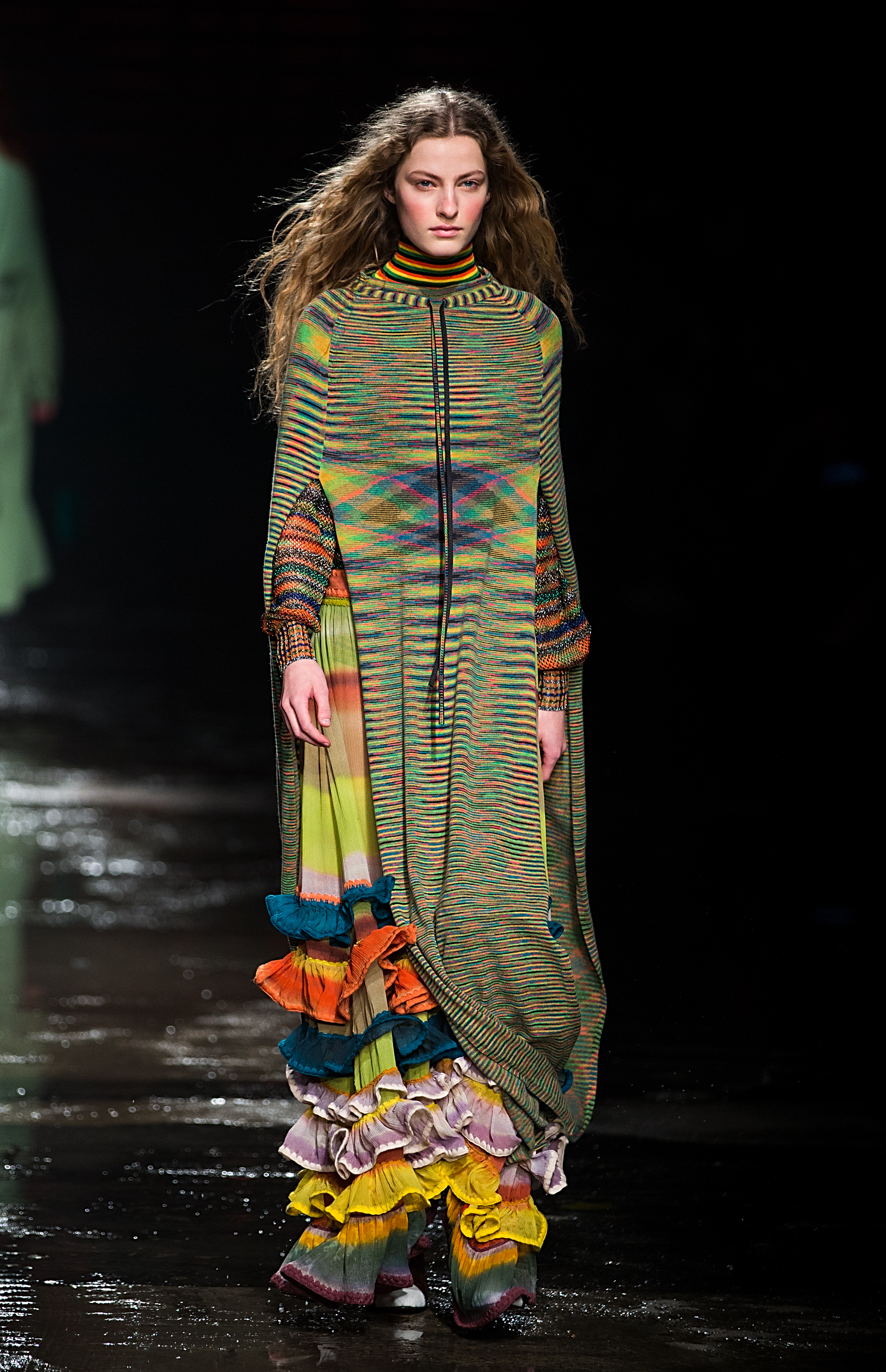 (国际)(3)米兰时装周:missoni品牌发布秋冬男女装新品