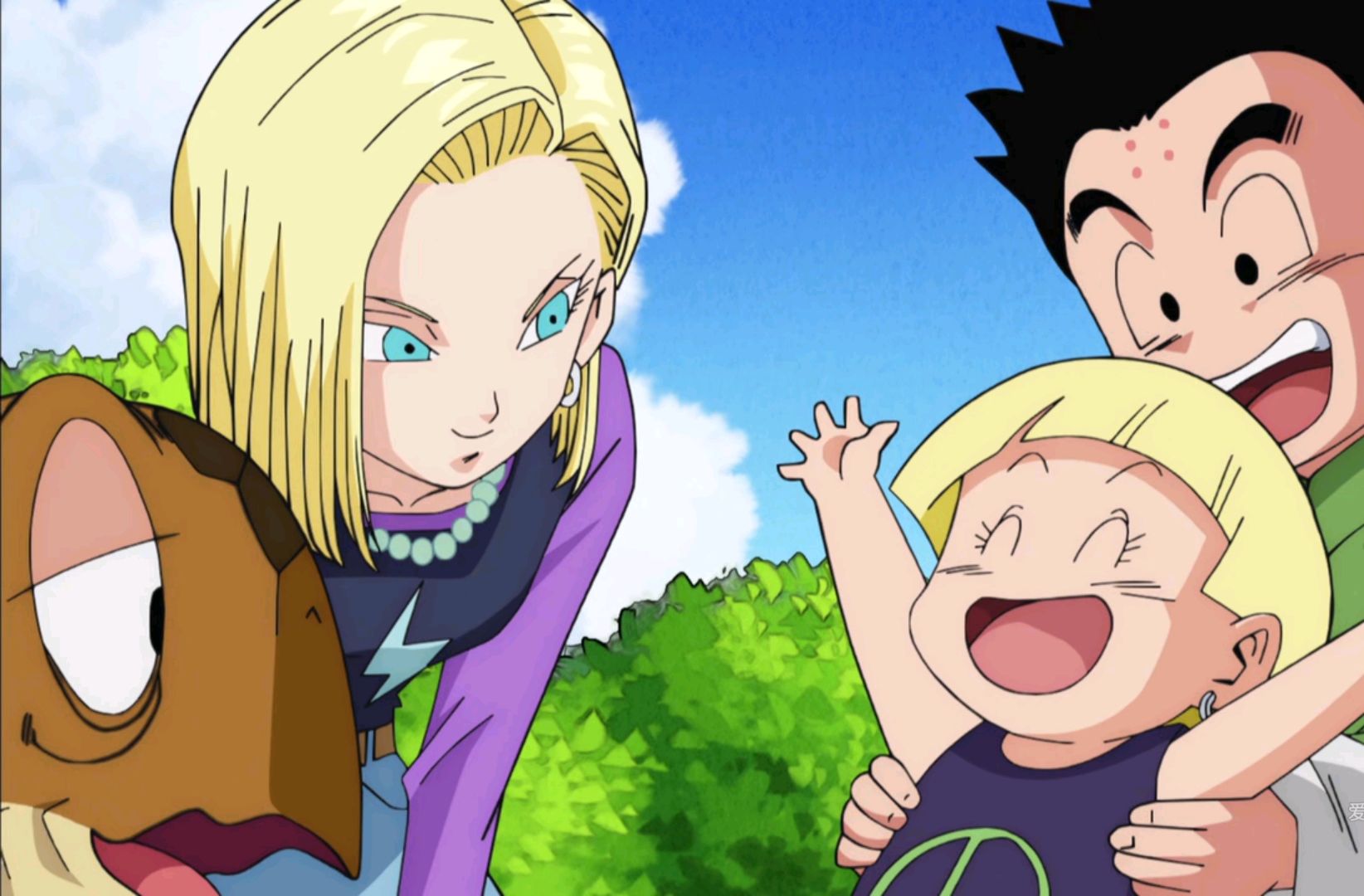 七龙珠:克林给女儿取前女友名字,18号不知情