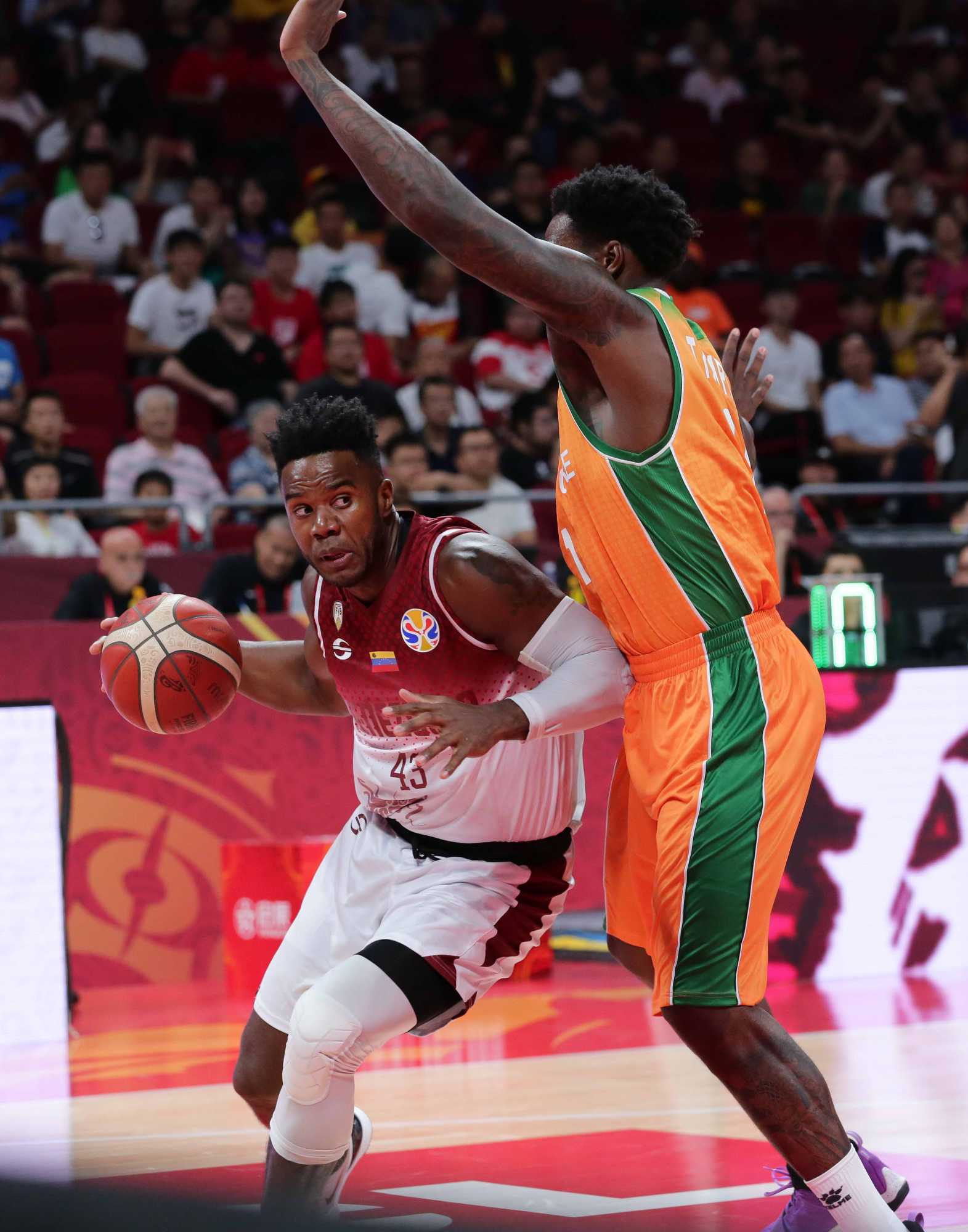 男篮世界杯a组委内瑞拉87比71取胜 科特迪瓦连败基本出线无望