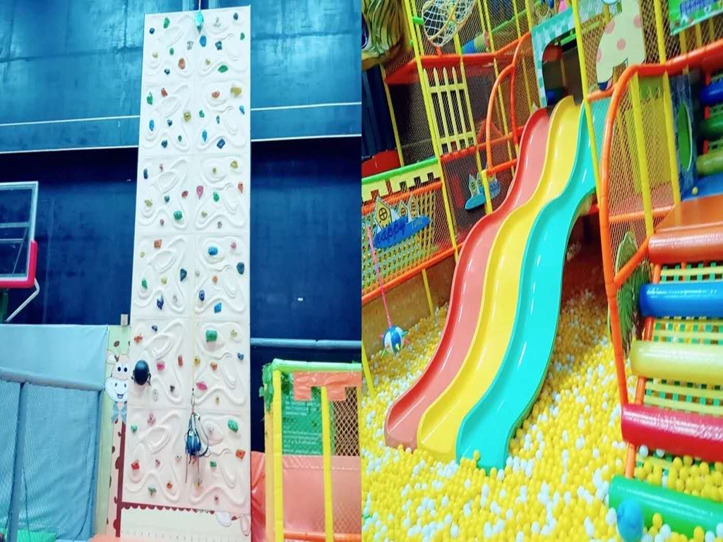 临汾蹦床公园,带我穿越到了童年时光