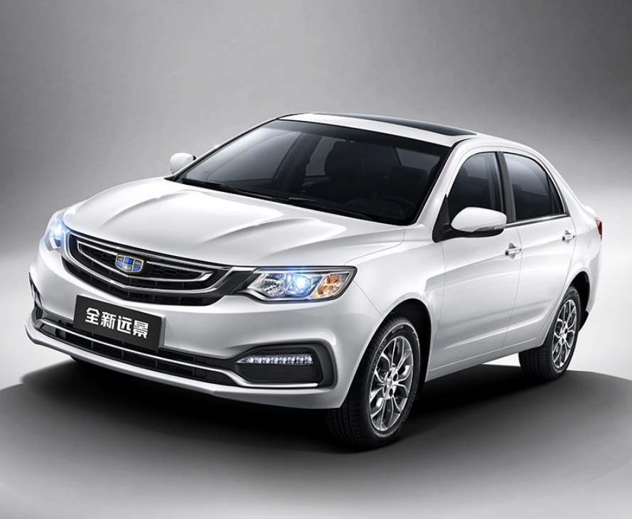 吉利远景:流畅的车身线条,充满运动元素
