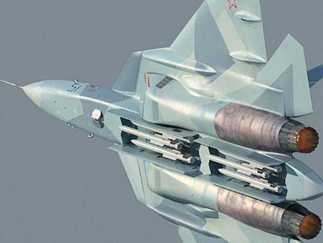 俄罗斯宣布采购76架苏-57!全动垂尾设计纵向s型进气道,可圈可点