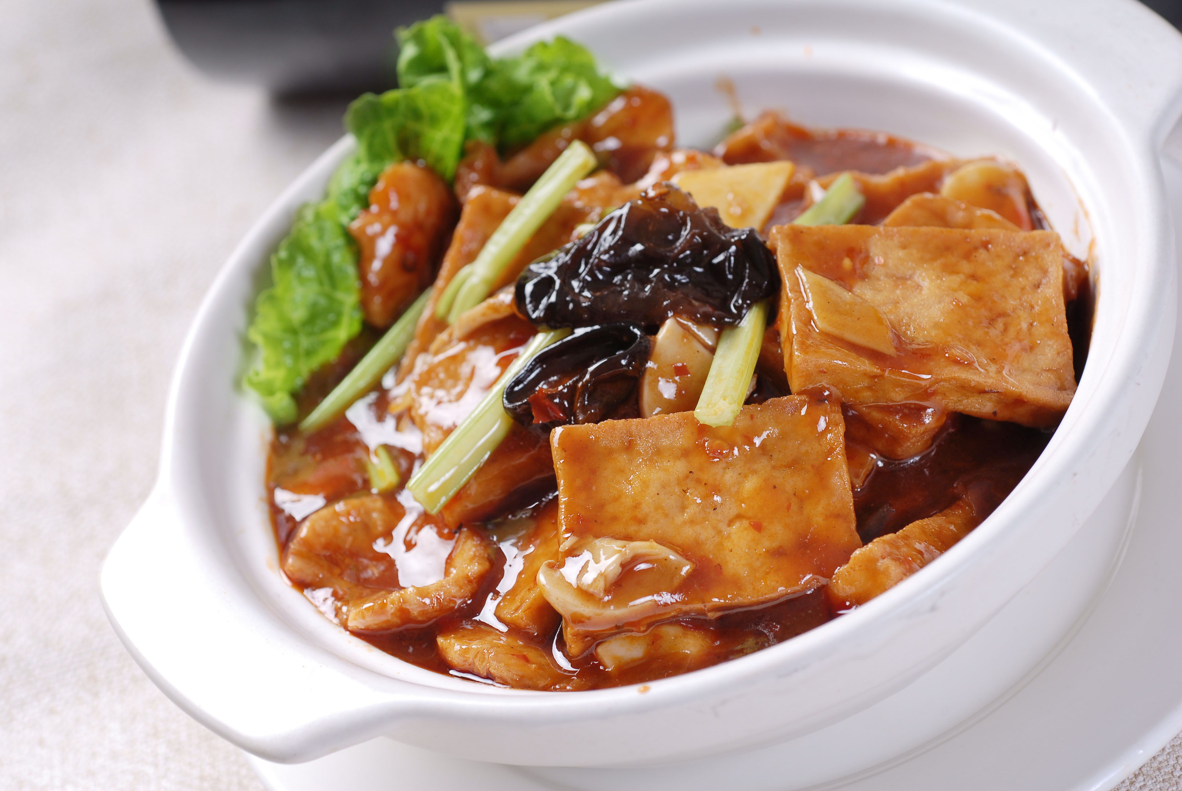 天天好胃口:这几道菜适合在冬日里享用,温暖又清新 家常豆腐煲