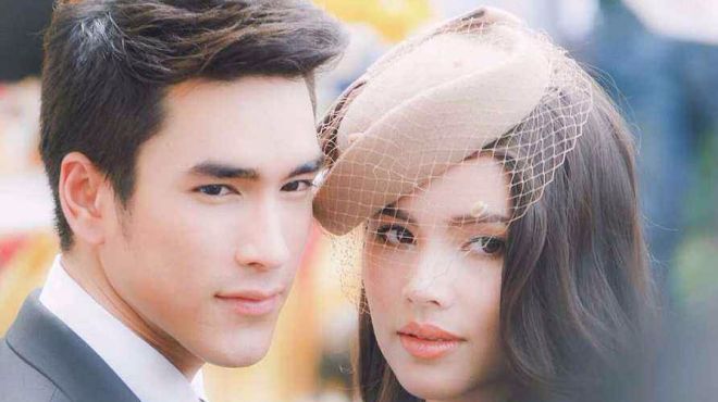 [图]Nadech和Yaya的甜蜜瞬间，全程粉红，两人真是郎才女貌