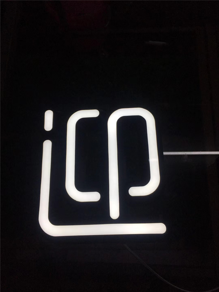 发光字3d打印机市场反馈 字壳机实拍 3d打印发光字效果展示