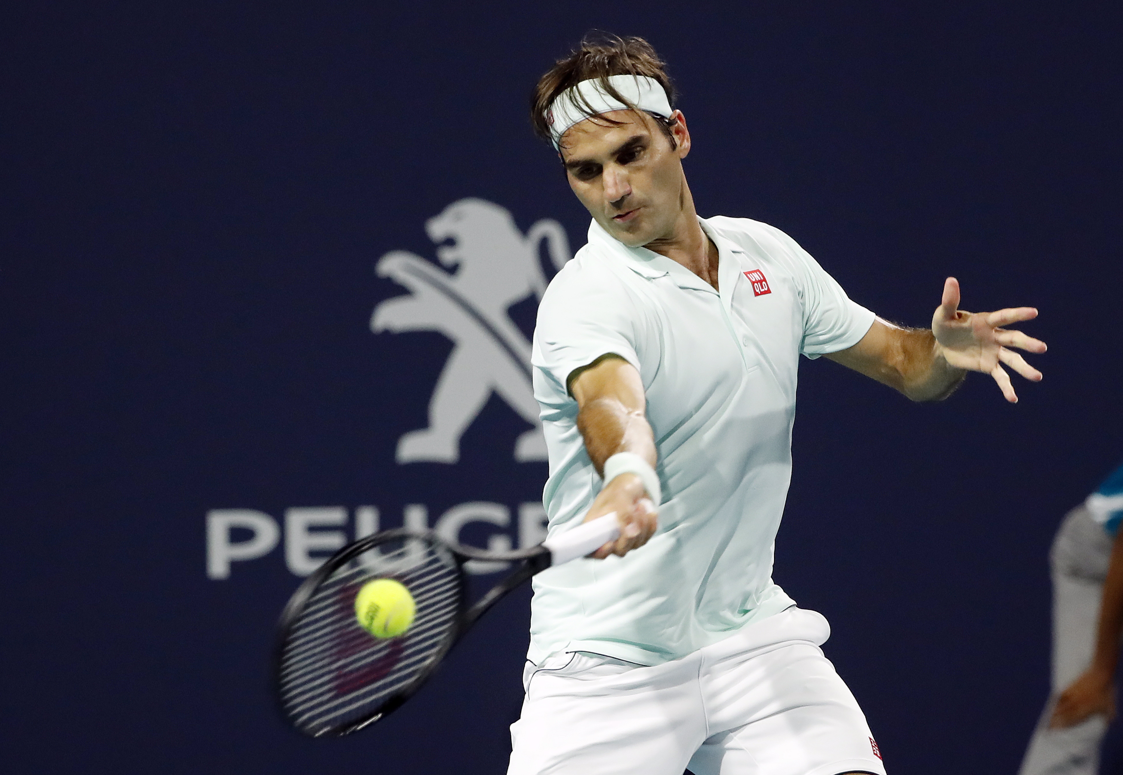 网球——迈阿密公开赛:费德勒晋级决赛(2)