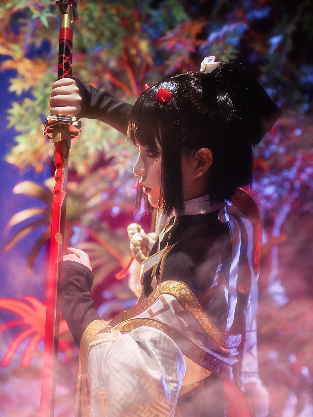 阴阳师天剑韧心鬼切cos:天下最锋利的剑锋和最坚韧的刀蕊