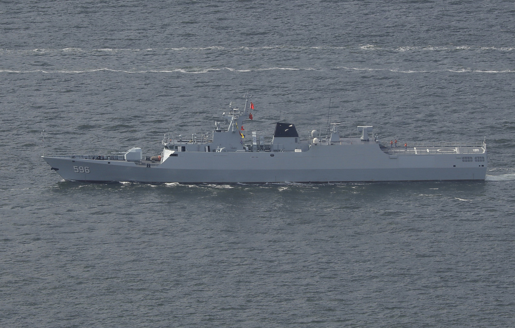 054b导弹护卫舰是不是采用全电推进系统,保证 054b拥有更好的静音性